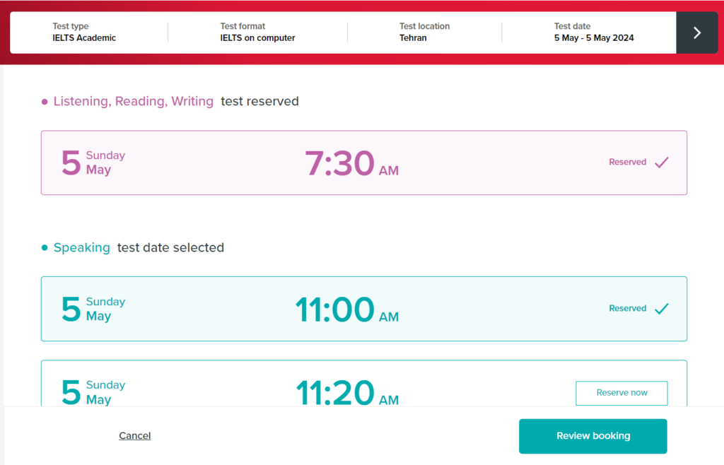 آزمون IELTS